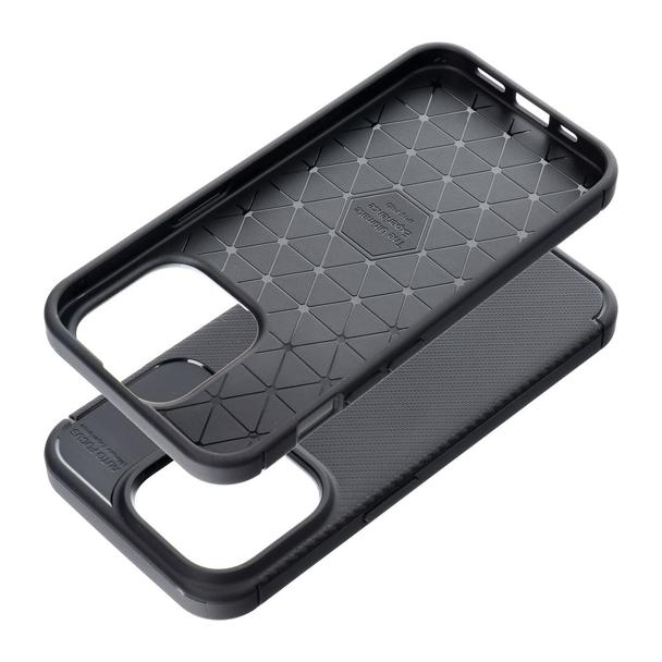 Futerał do iPhone 15 PRO Carbon Premium czarny
