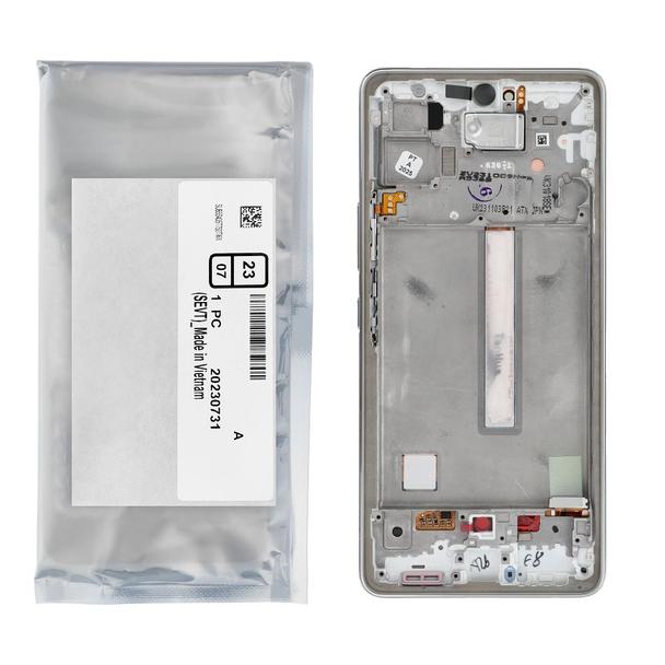 ServicePack Wyświetlacz LCD SAMSUNG  A53 5G A536B GH82-28024B White