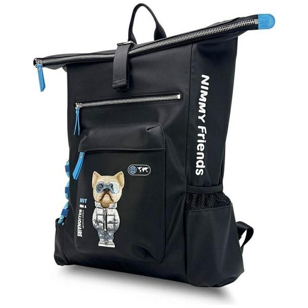 NIMMY plecak na laptop COOL&CUTE 2.0 Dog czarny