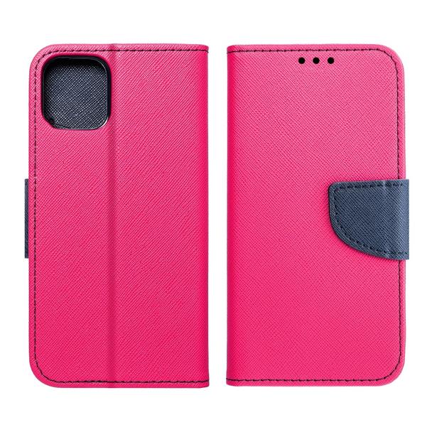 Kabura FANCY Book do SAMSUNG J5 2017 granatowo różowy