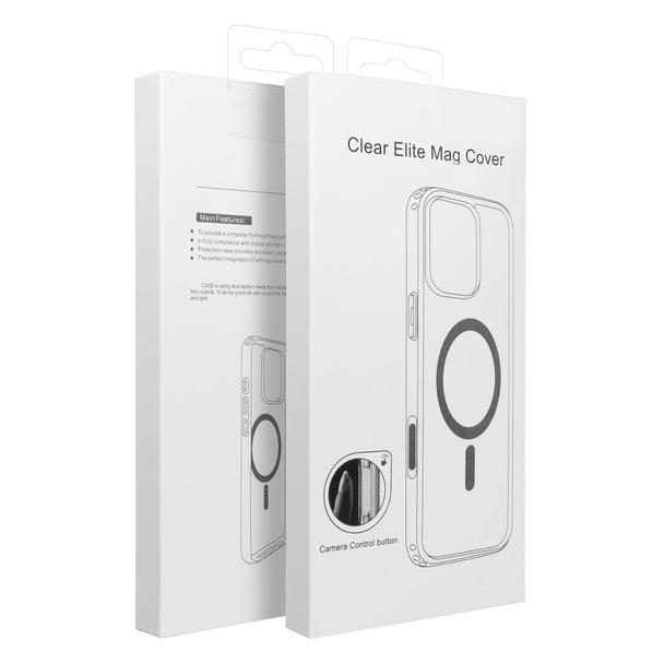Futerał do Samsung S26 Clear Mag Cover Elite (STR / NIEŻÓŁKNĄCY) zgodny z MagSafe transparentny