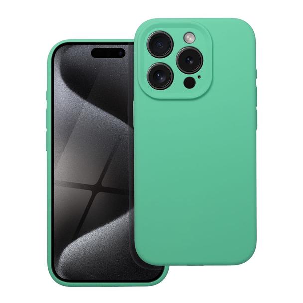 Futerał do iPhone 16 PRO MAX Silicone 2mm miętowy
