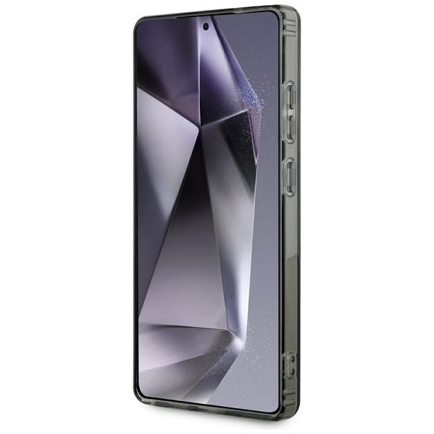 GUESS futerał do SAMSUNG S25 Ultra GUHMS25LPFTDTEK (Magnetic IML Rhinestones) czarny