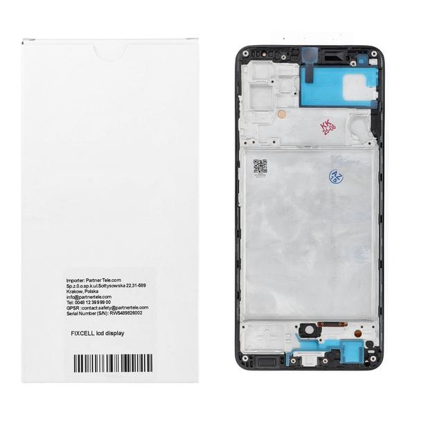REWA wyświetlacz LCD do SAMSUNG A32 4G OLED czarny z ramka