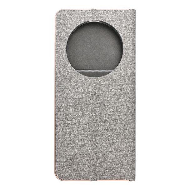 Etui z klapką na Xiaomi Redmi 14C Luna Book Gold srebrne