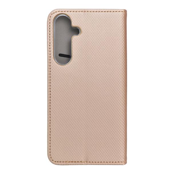 Etui z klapką na Samsung S25 PLUS Smart Case Book złote