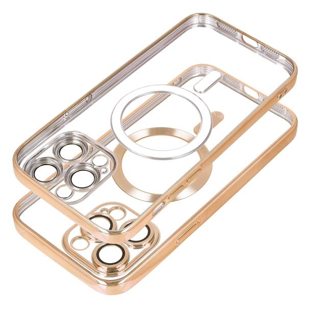 Etui na iPhone 18 Pro / 17 Pro Electro Mag Cover zgodne z MagSafe złote