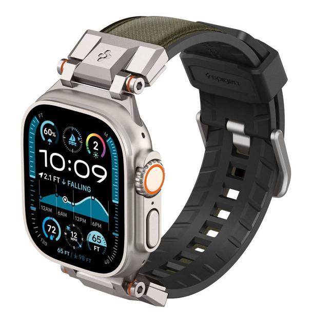 SPIGEN futerał DURAPRO ARMOR do APPLE Watch 6/7/8/9/10/SE/ULTRA 1/2 (44/45/46/49 mm) military green