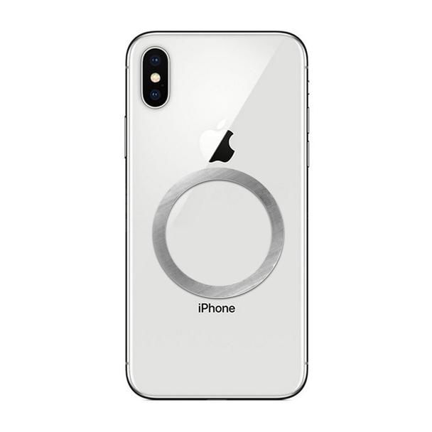 Blaszki uniwersalne / ring / magnesy magnetyczne kompatybilny z MagSafe srebrne
