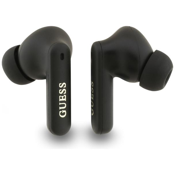 Słuchawki bezprzewodowe douszne Guess TWS ENC 4G Classic Metal Logo niebieskie