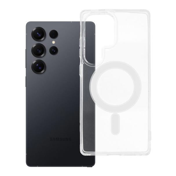 Futerał do Samsung S25 ULTRA Clear Mag Cover (STR) zgodny z MagSafe transparentny