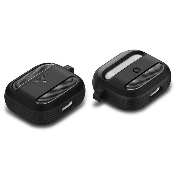 SPIGEN futerał RUGGED ARMOR do AIRPODS 3 2021 matte black