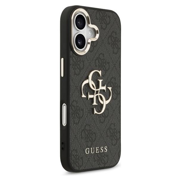 GUESS futerał do IPHONE 17 GUHCP17S4GMGCGR (PU W/ Big 4G Classic Logo) złoto czarny