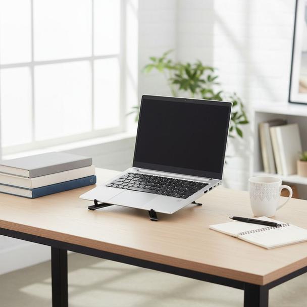 Uchwyt na laptop / tablet biurkowy składany Forcell F-Grip Fold Stand X Pro szary