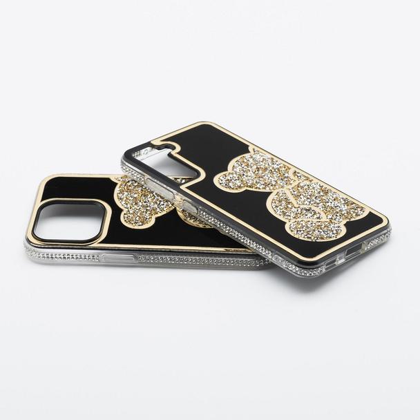Etui na Samsung A07 / A08 Teddy Bear złote