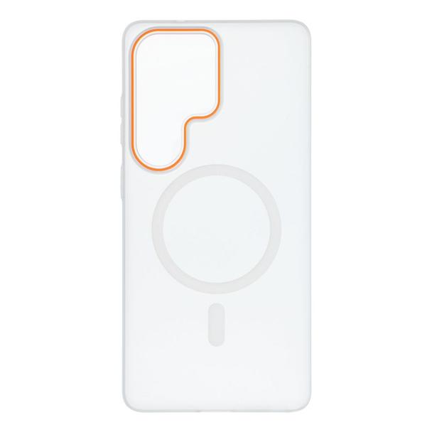 Futerał do Samsung S26 ULTRA Go Orange zgodny z MagSafe transparentny
