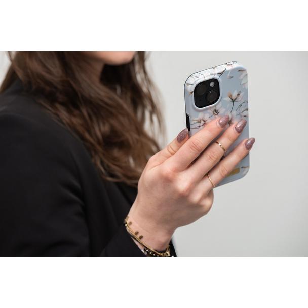 Etui na iPhone 15 PLUS Forcell F-Protect Mirage zgodne z MagSafe spring flowers