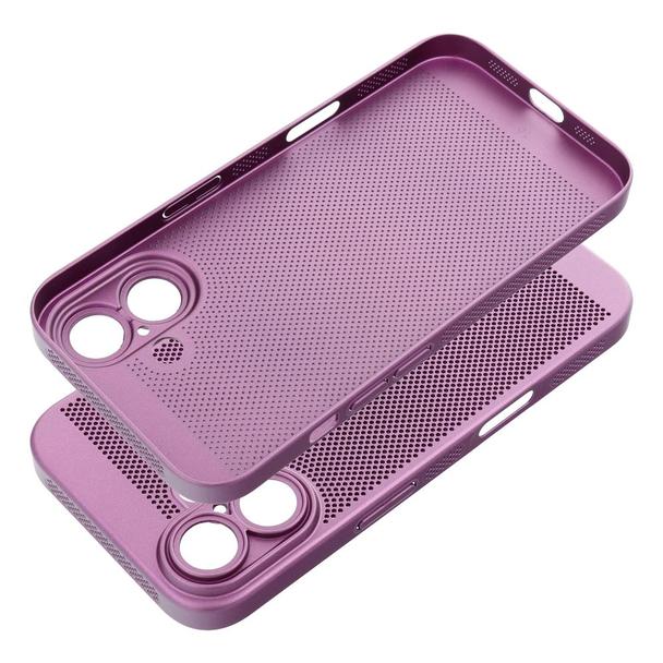 Futerał do iPhone 16 Breezy fioletowy