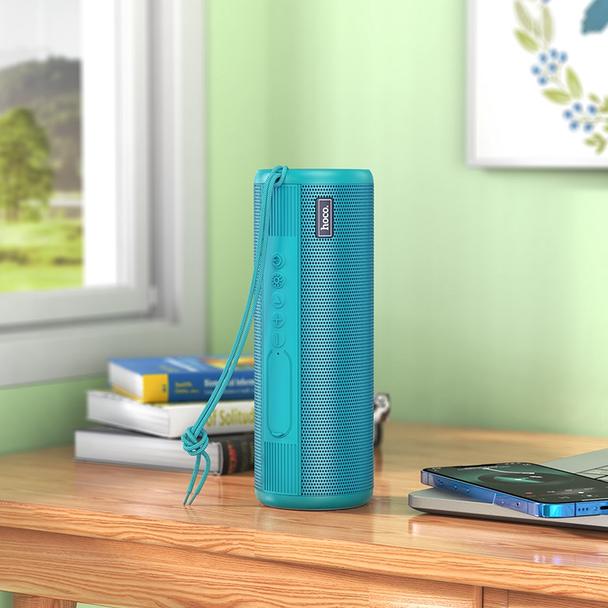 Głośnik bluetooth z latarką 2 x 15W 2h Hoco HC11 peacock niebieski