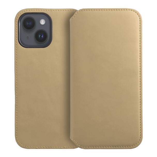 Etui z klapką na iPhone 17 PRO MAX Dual Pocket Book złote