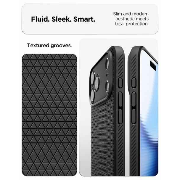SPIGEN futerał LIQUID AIR do IPHONE 18 Pro Max / 17 Pro Max matte black