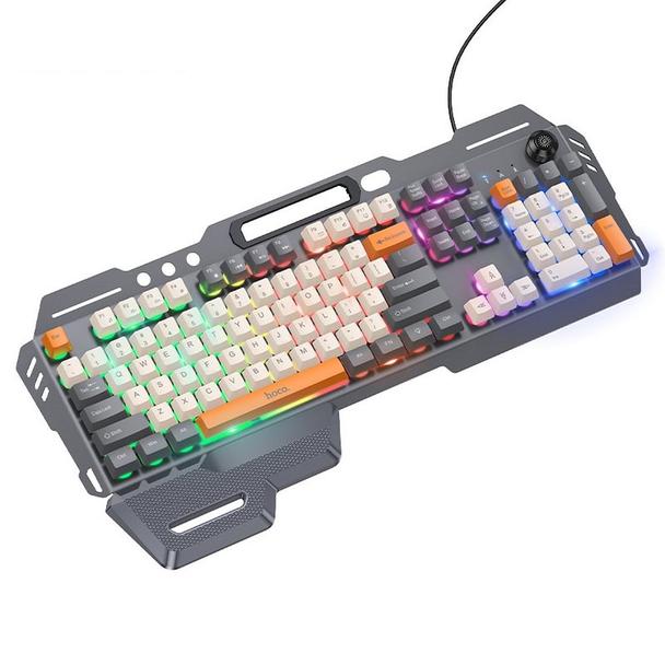 Klawiatura przewodowa QWERTY Hoco Gaming DI98 czarna