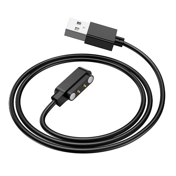 Kabel do ładowania smartwatcha Hoco 0,6 m Y25 czarny