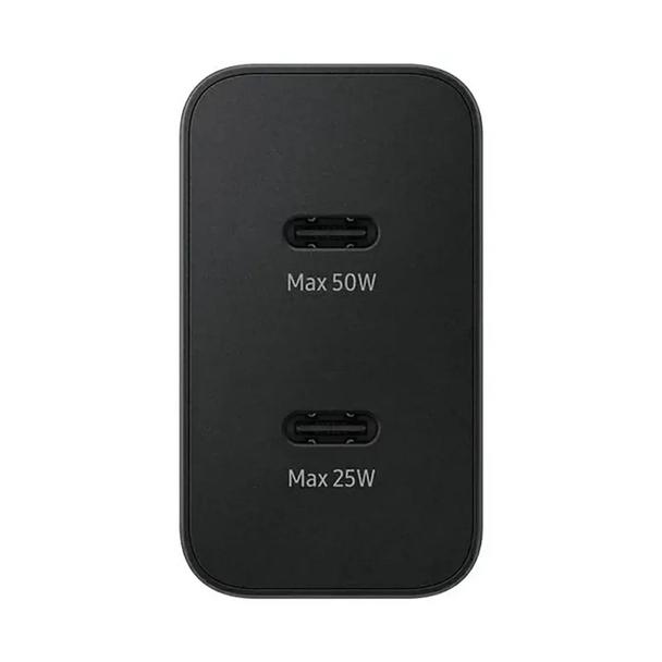 SAMSUNG oryginalna ładowarka sieciowa Typ C + kabel Typ C do Typ C PD 3A 50W EP-T5020XBEGEU czarna blister