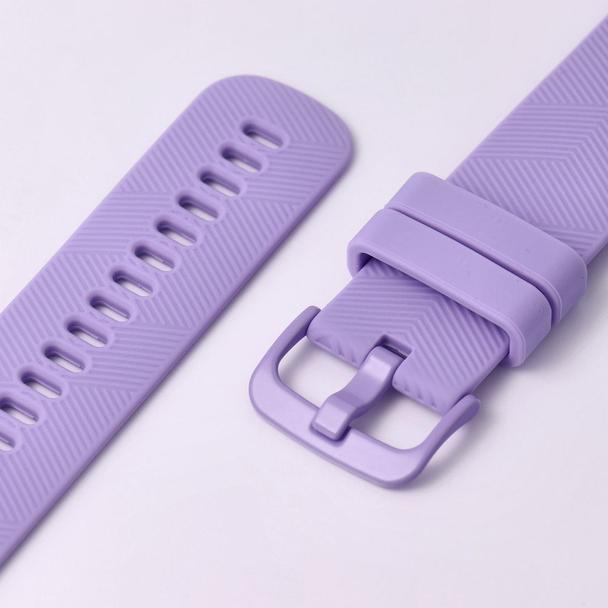 Pasek do zegarka 22 mm Titmo Strap S1 silicone lawendowy