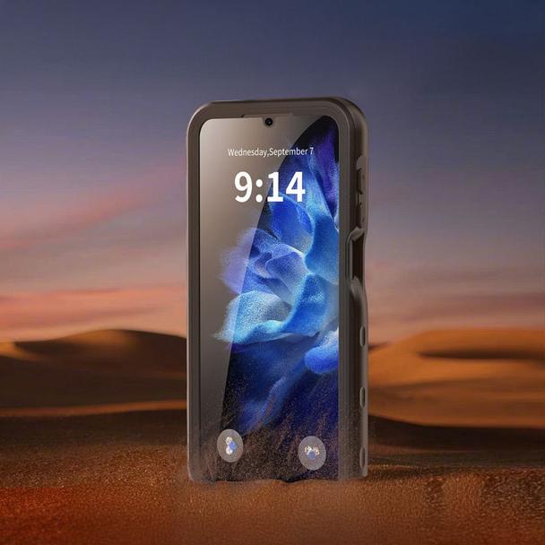 Futerał do Samsung A16 Shellbox wodoodporny czarny