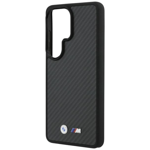 BMW futerał do SAMSUNG S26 Ultra BMHMS26L24CFMMK (Magnetic Kevlar W/ Logo) czarny