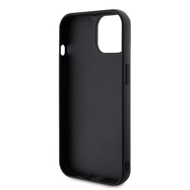 KARL LAGERFELD futerał do IPHONE 15 KLHCP15S3DMBKCK (3D Logo Glitter) czarny