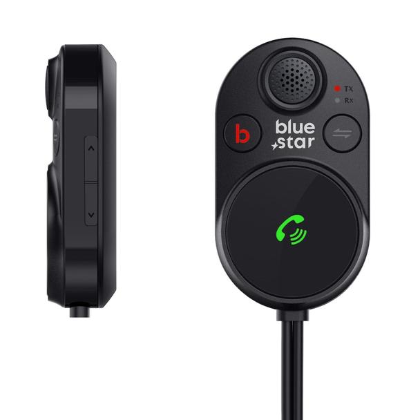 Transmiter samochodowy bluetooth Blue Star 2w1 CarLink BT62 czarny