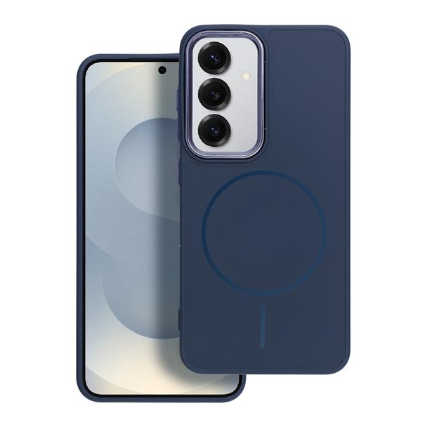 Futerał do Samsung A56 Frame Mag Cover zgodny z MagSafe granatowy