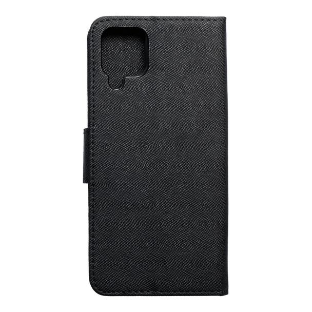 Etui z klapką na Samsung A12 Fancy Book czarne