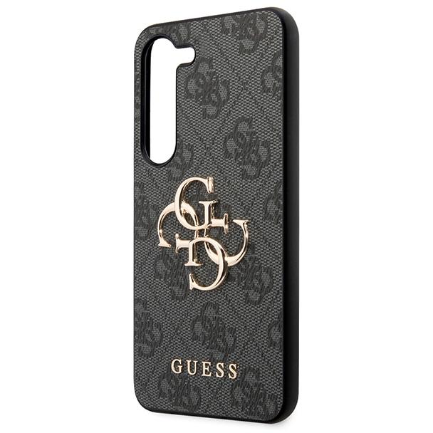 GUESS futerał do SAMSUNG S24 Plus GUHCS24M4GMGGR (Leather 4G Metal Logo) czarny