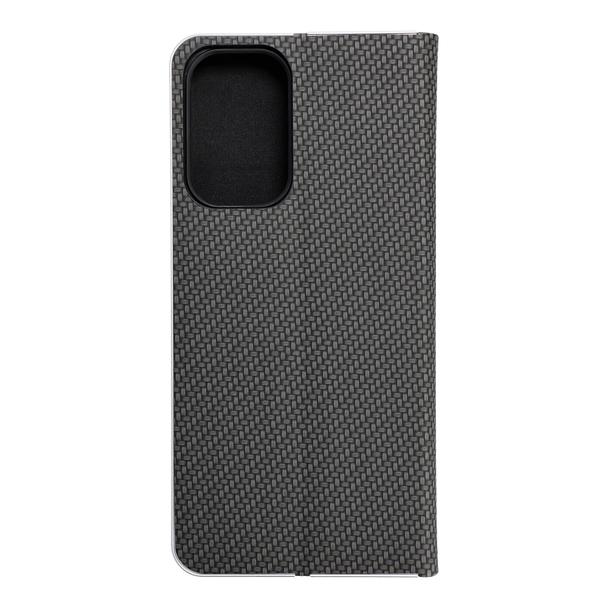 Etui z klapką na Samsung A23 5G Luna Book Carbon czarne