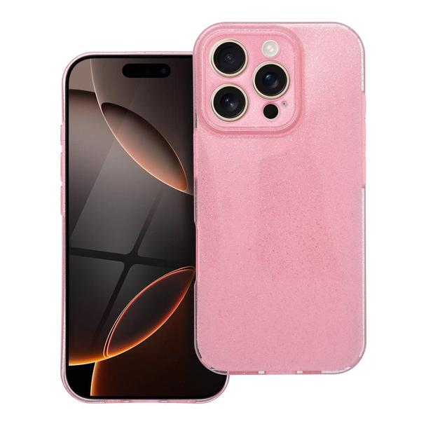 Futerał do iPhone 16 PRO Clear Case 2 mm Blink różowy