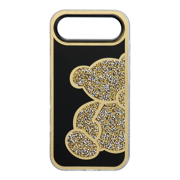 Futerał do iPhone 17 AIR Teddy Bear złoty