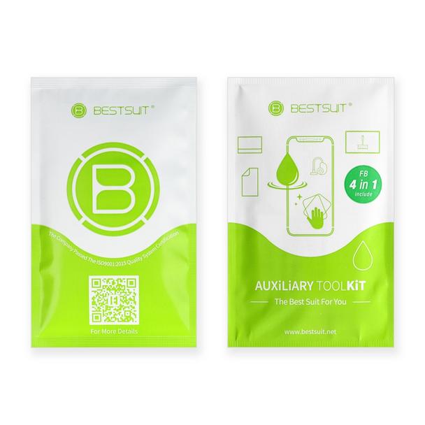 Szkło hybrydowe Bestsuit Flexible 5D Full Glue do iPhone 14 Pro Max czarny