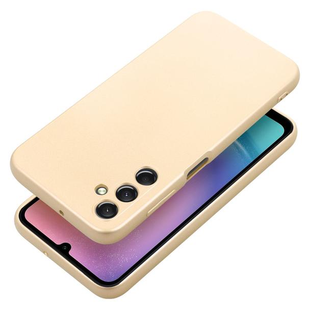 Futerał do Samsung A25 5G Metallic złoty