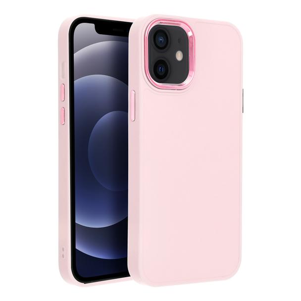 Futerał FRAME do IPHONE 12 Mini pudrowy róż