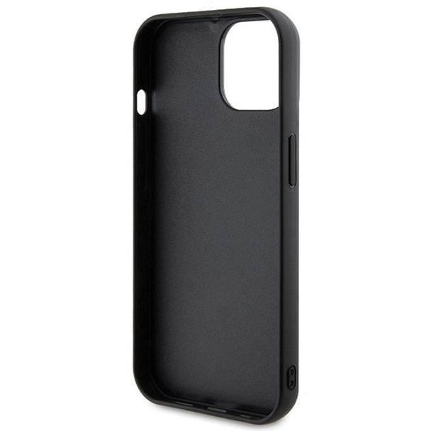 GUESS futerał do IPHONE 15 GUHCP15SPMSDGSK (Disco Script Metal) czarny