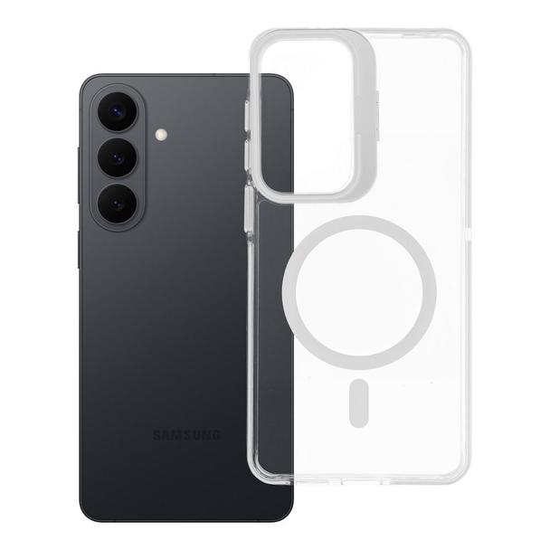 Futerał do Samsung S26 PLUS Lens Mag Cover zgodny z MagSafe biały