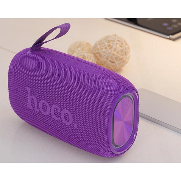 Głośnik bluetooth 2 x 10W 3h Hoco HC25 fioletowy