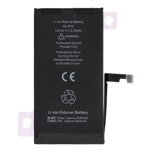 JCID Bateria z możliwością przypisania jako NOWA do iPhone 15 (zwiększona pojemność)