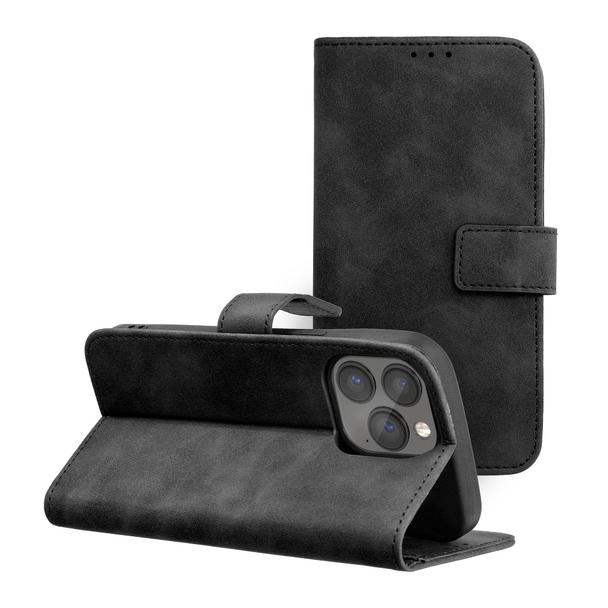 Etui z klapką na iPhone 13 PRO Tender Book czarne