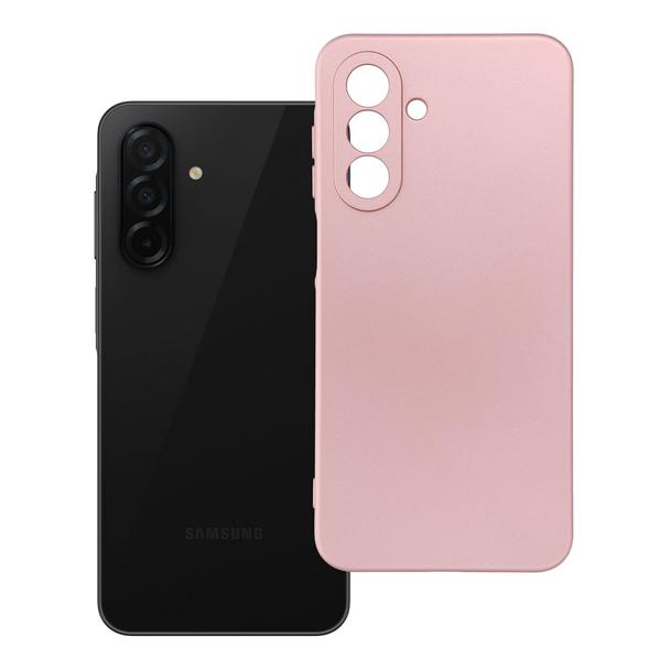 Futerał do Samsung A26 5G Metallic różowy