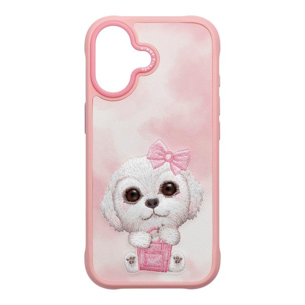 NIMMY futerał BIG EYED PET 2.0 Dog do IPHONE 17 różowy