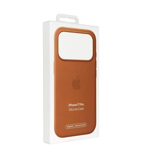 iPhone 17 Pro Silicone Case with MagSafe – Terra Cotta 0INT